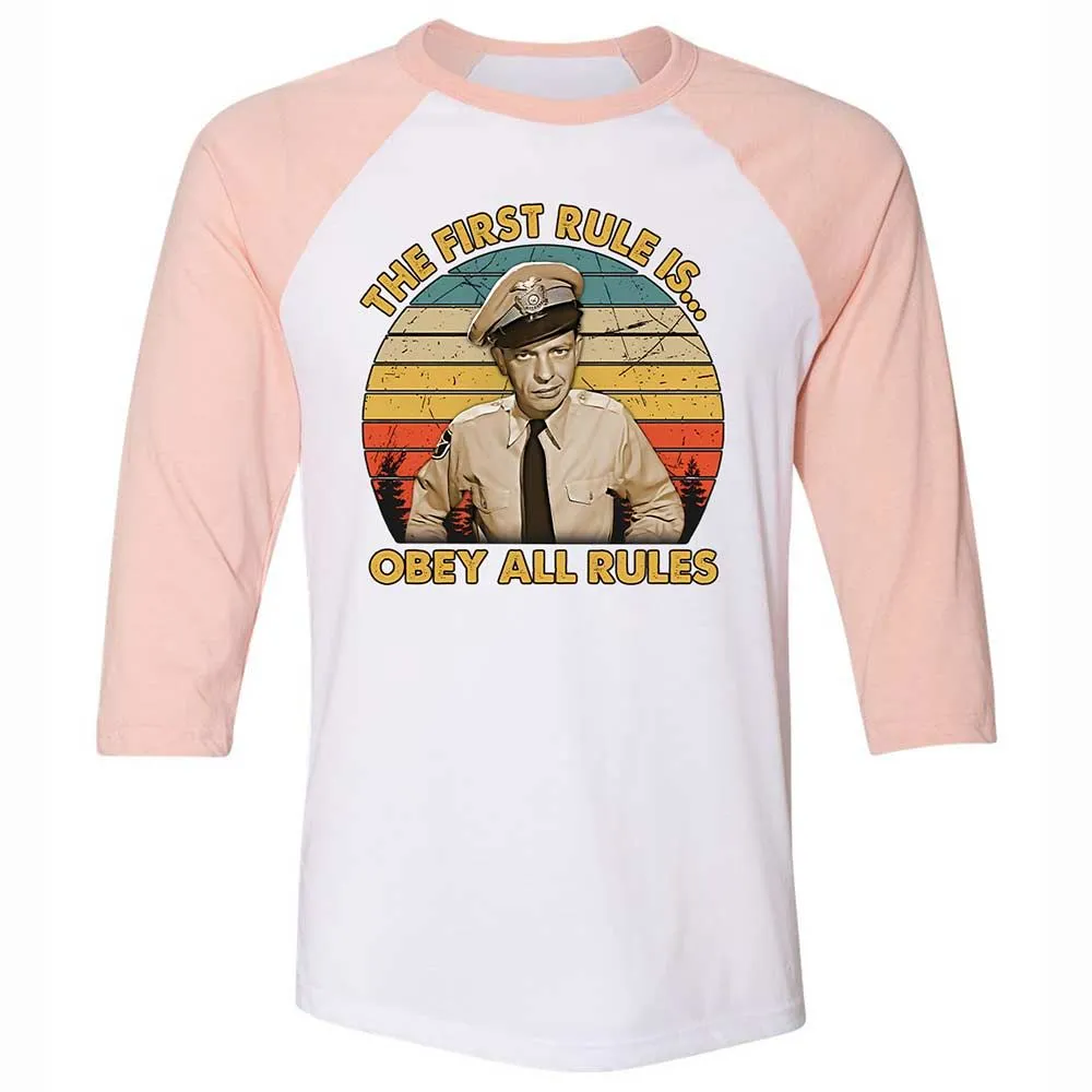 Unisex 3/4 Baseball Tee - 2W4NTQK9 - White/Heather Peach - 5