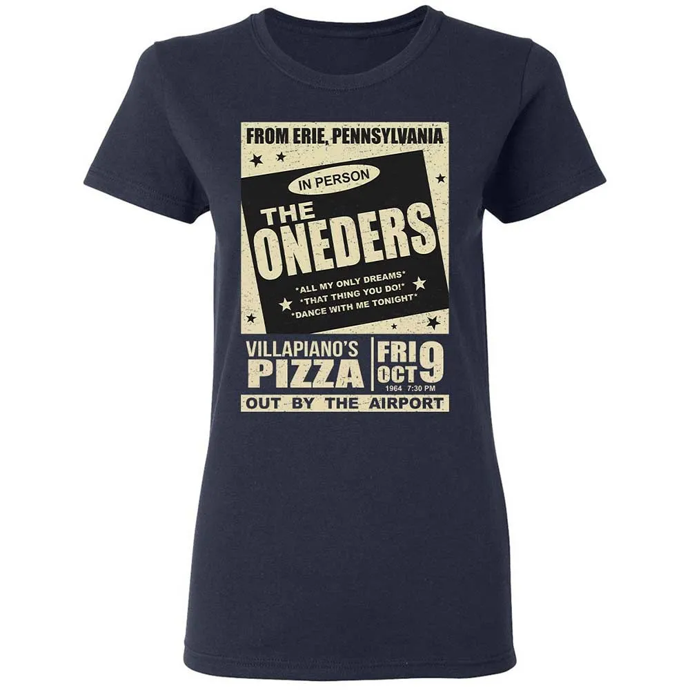 Women's T-Shirt - NFQCCDGK - Navy - 2