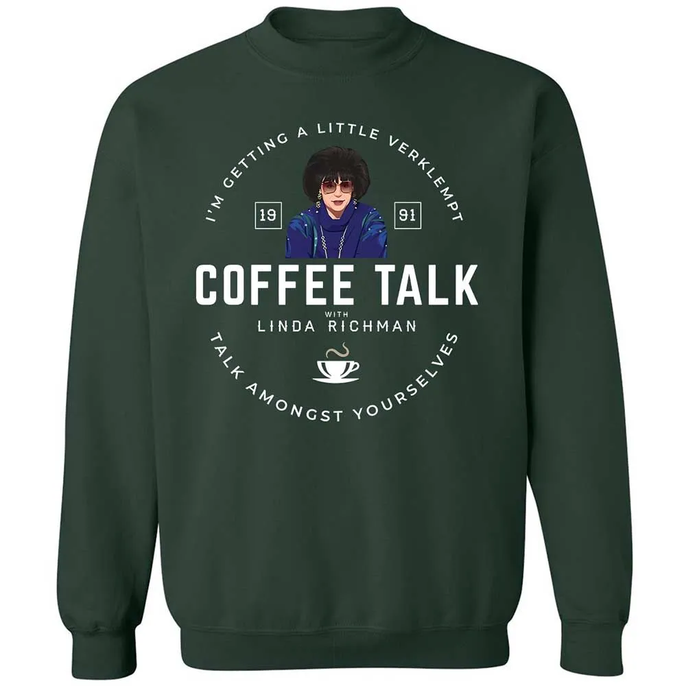 Coffee Talk with Linda Richman - Forest Green - 5