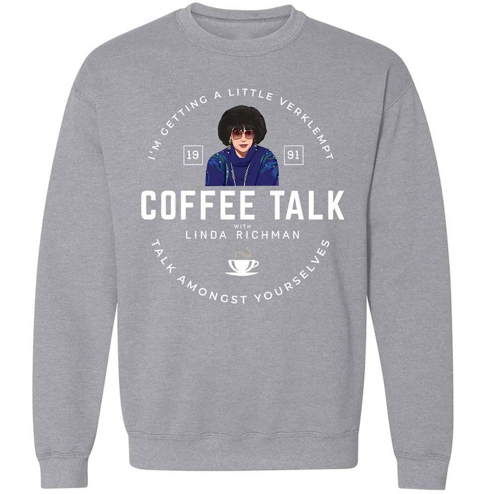 Coffee Talk with Linda Richman - Sport Grey - 17