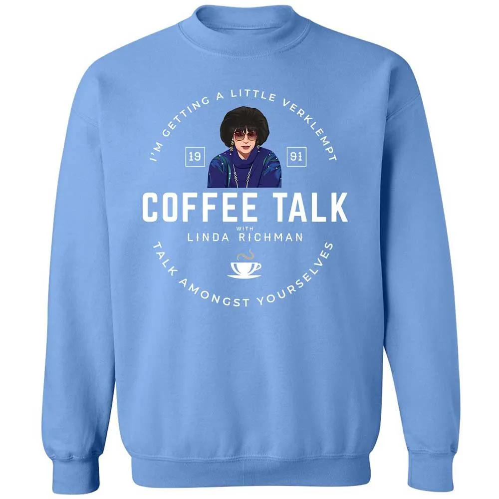 Coffee Talk with Linda Richman - Carolina Blue - 20