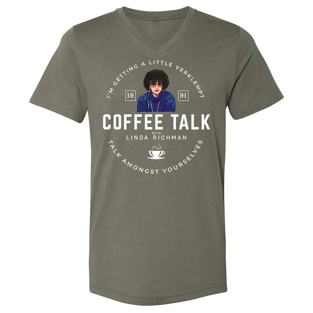 Coffee Talk with Linda Richman - Military Green - 11
