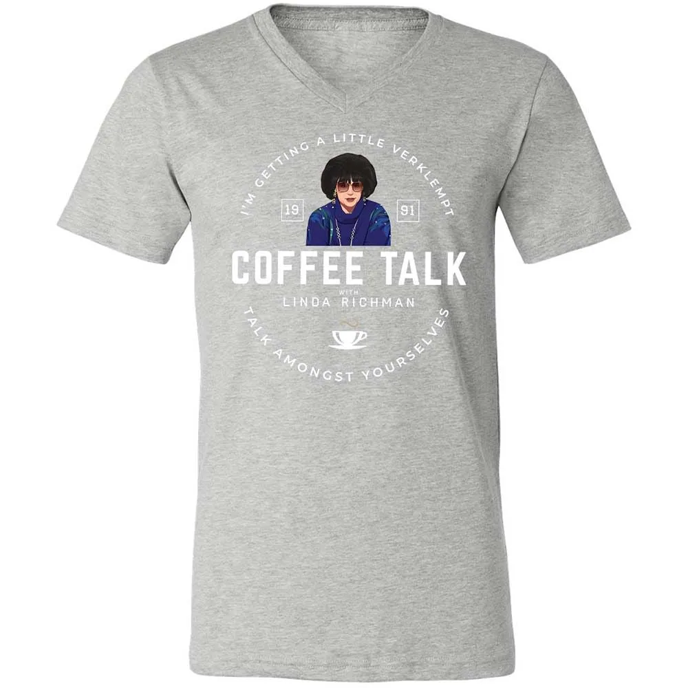 Coffee Talk with Linda Richman - Athletic Heather - 15