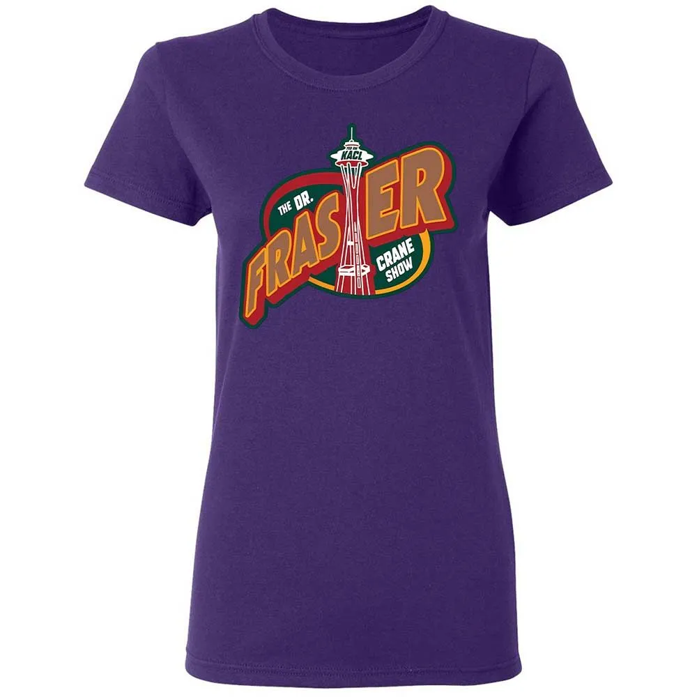 Women's T-Shirt - 932K5MGZ - Purple - 11