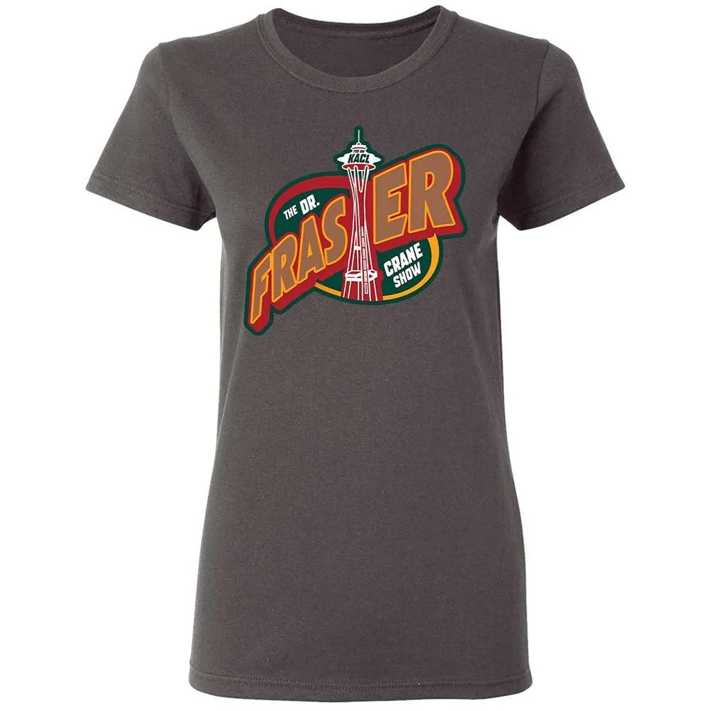 Women's T-Shirt - 932K5MGZ - Charcoal - 15