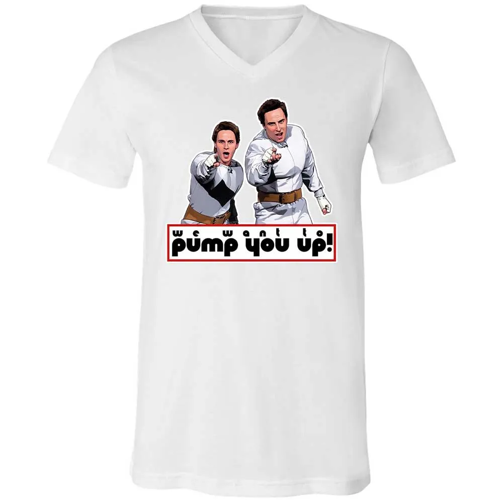 We Want To Pump You Up - White - 16