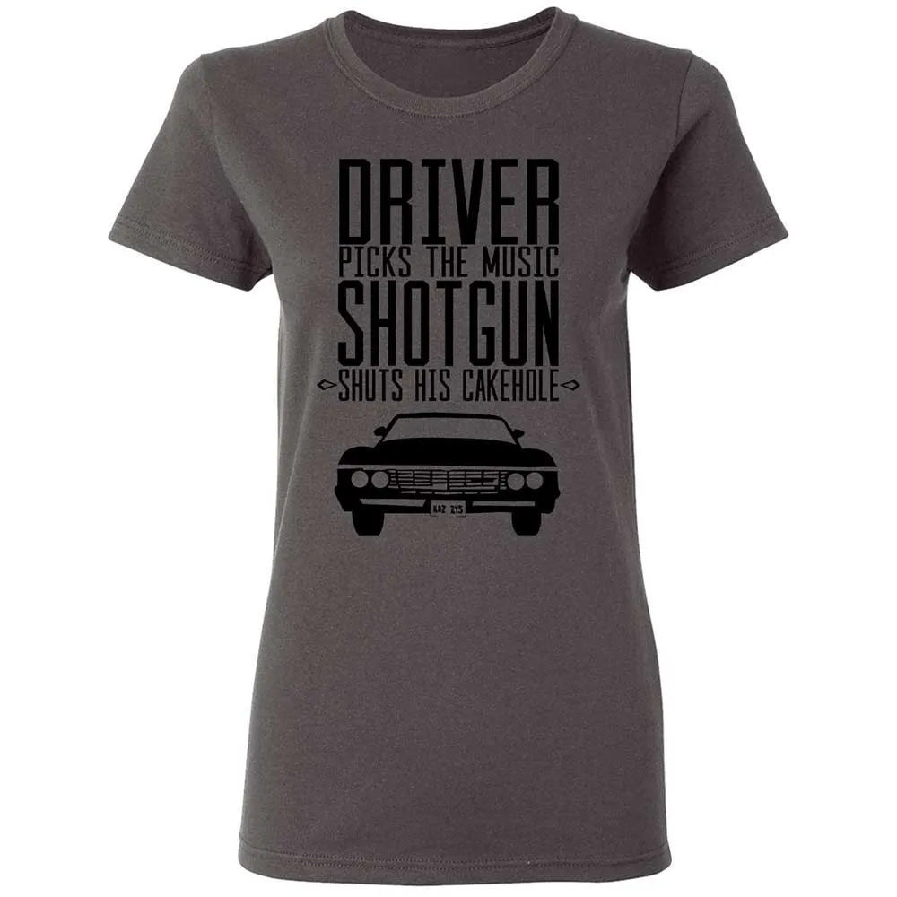 Women's T-Shirt - WZGAL56K - Charcoal - 15