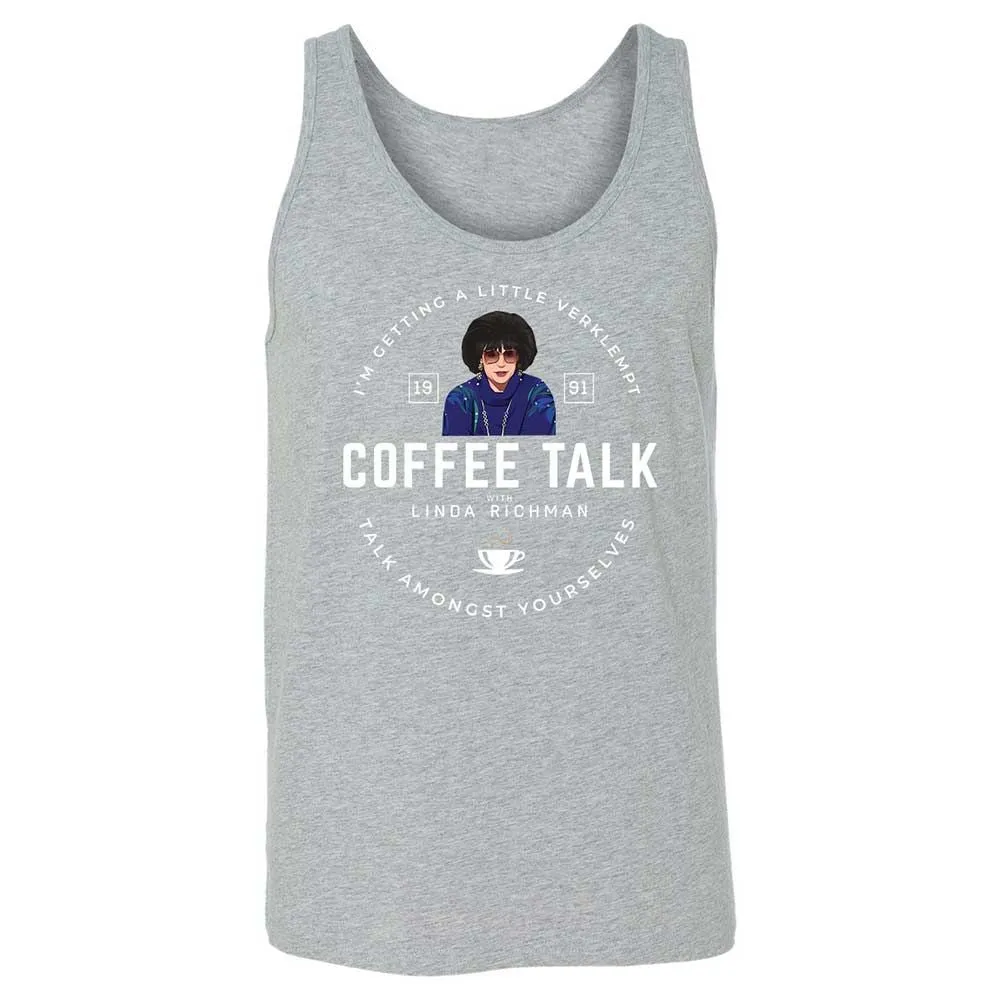 Coffee Talk with Linda Richman - Athletic Heather - 10