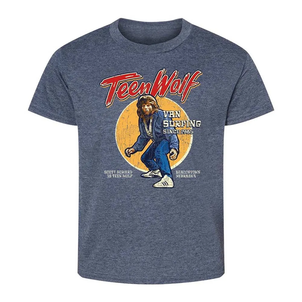 Kids T-Shirt - SUFGNHVG - Heather Navy - 9