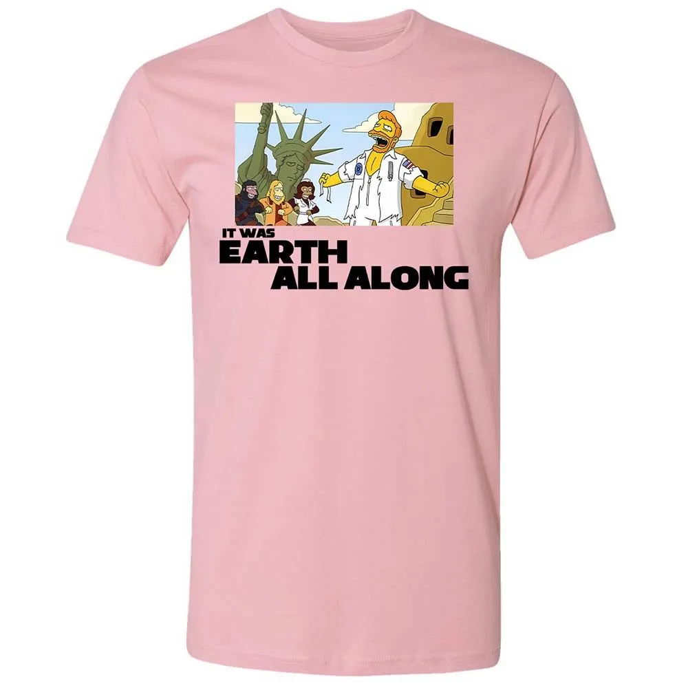 It was Earth all along - Light Pink - 5