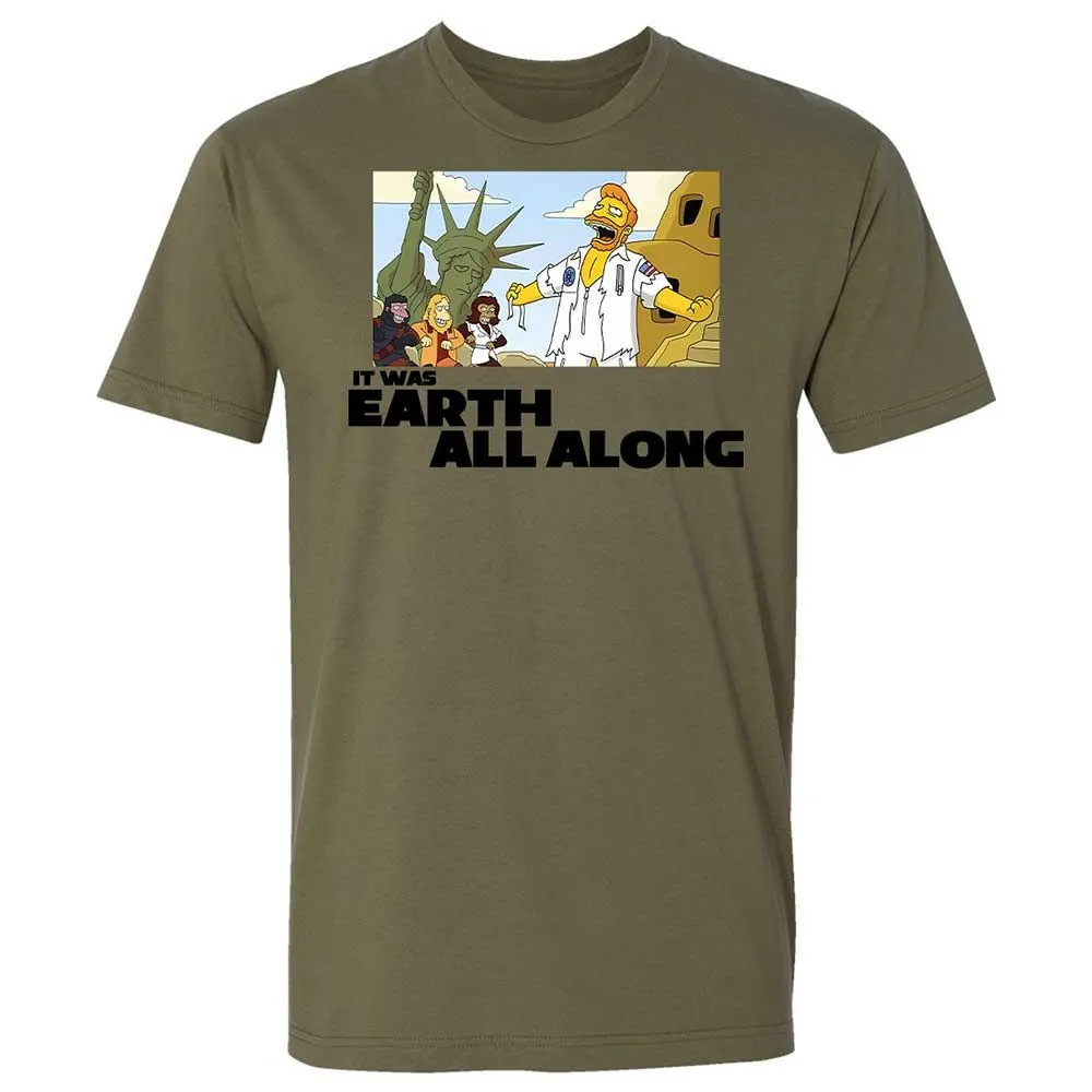 It was Earth all along - Military Green - 12