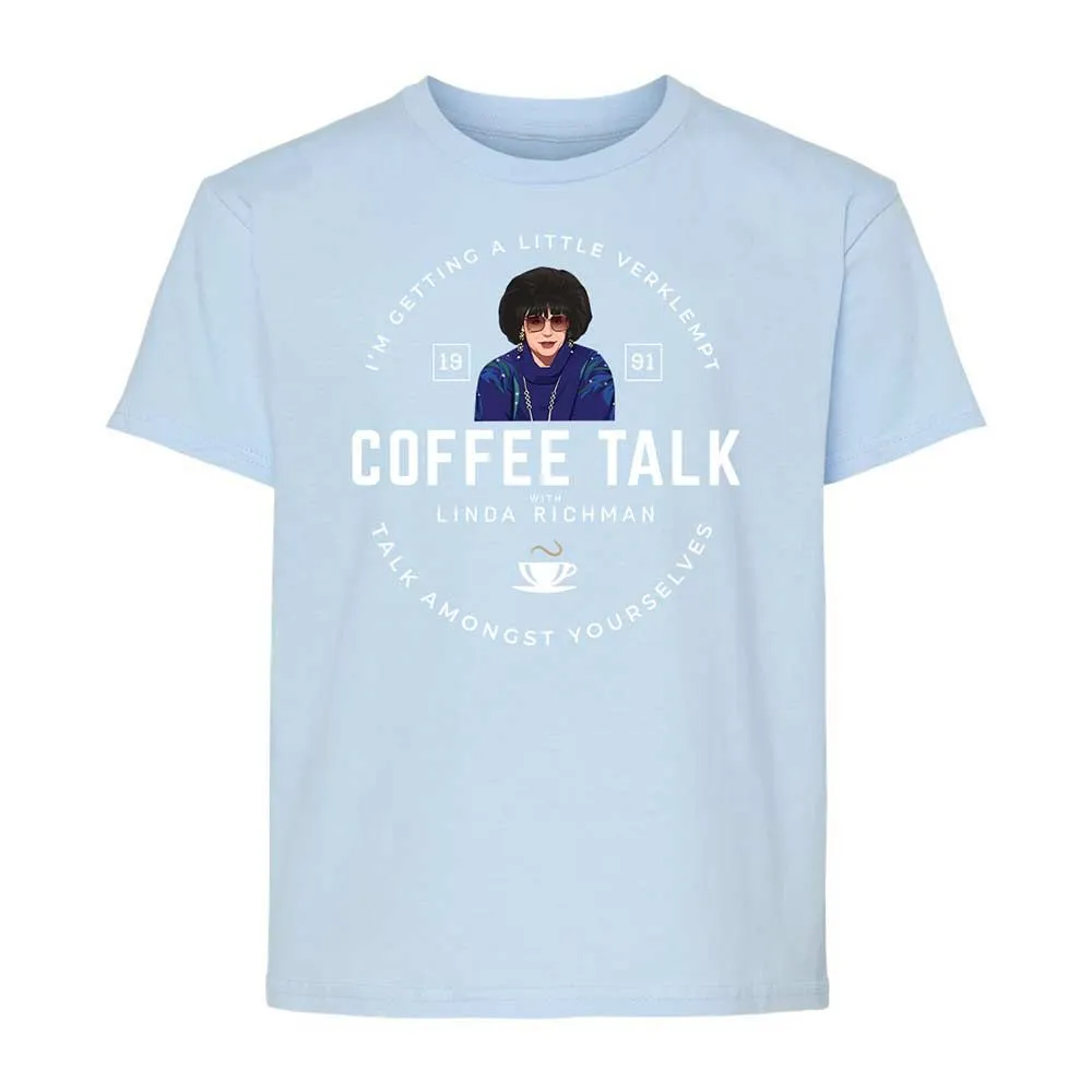 Coffee Talk with Linda Richman - Light Blue - 6