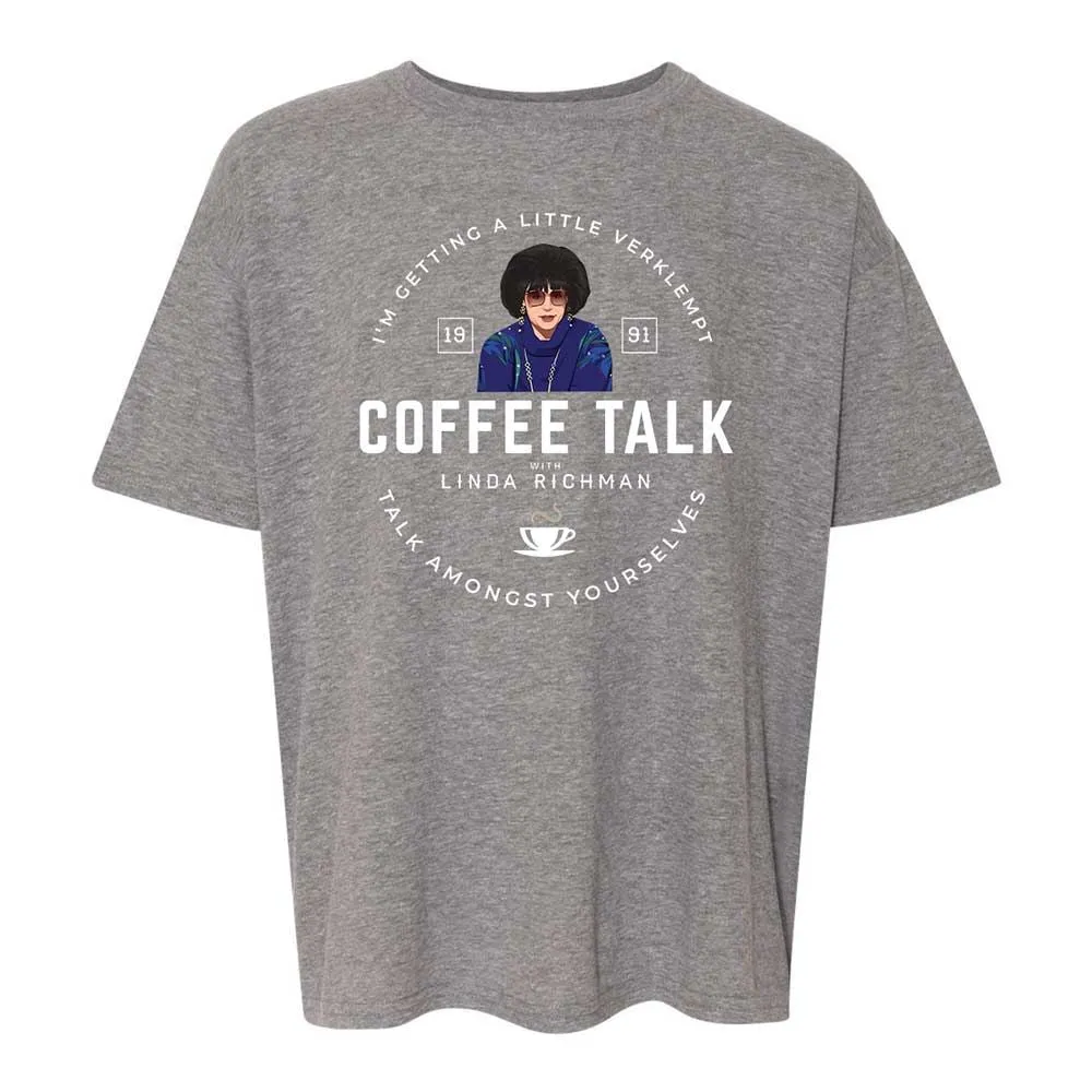 Coffee Talk with Linda Richman - Graphite Heather - 12