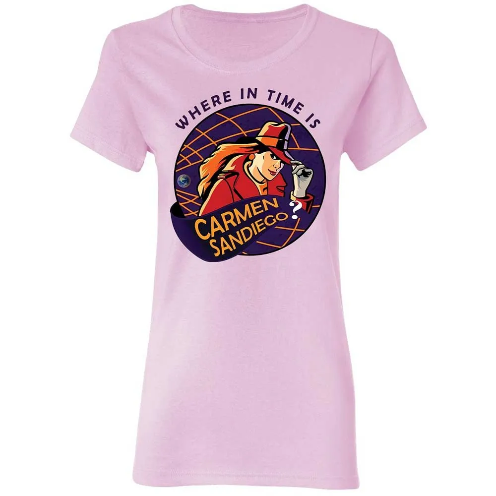 Where in Time Is Carmen Sandiego - Light Pink - 3
