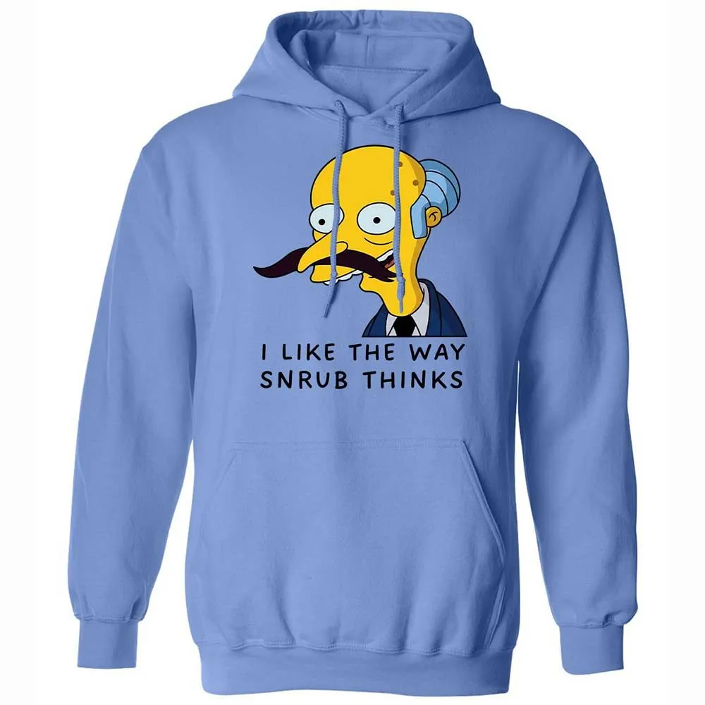 I Like the Way Snrub Thinks - Carolina Blue - 6