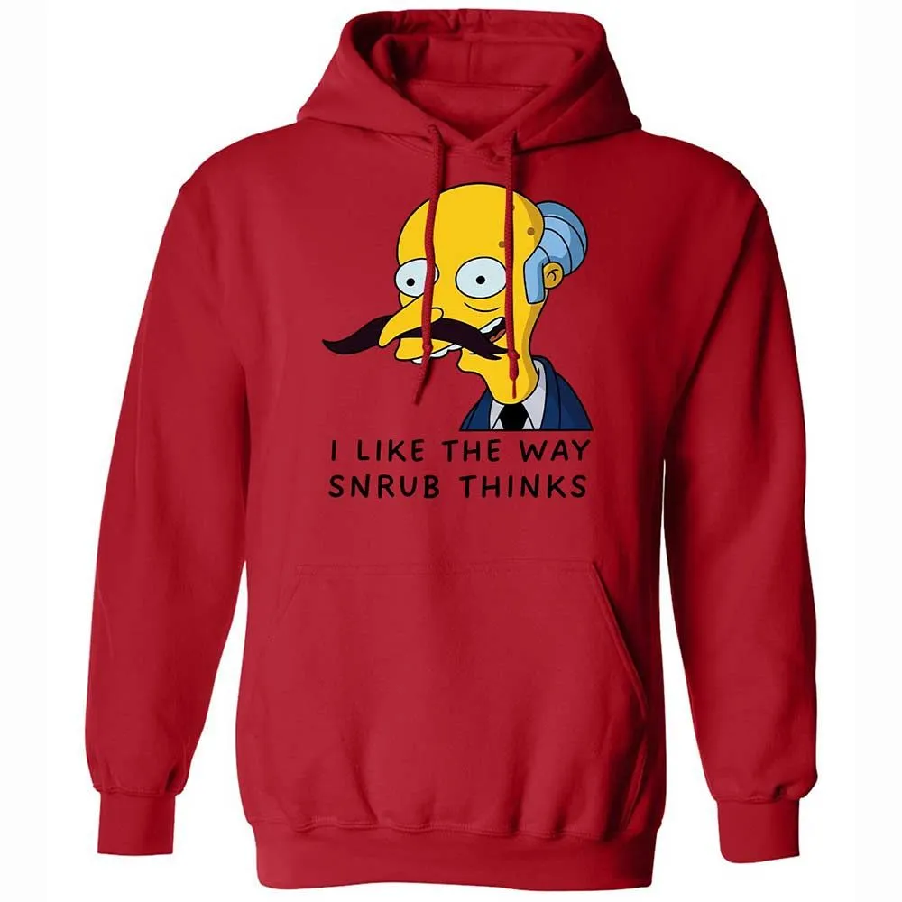 I Like the Way Snrub Thinks - Red - 9