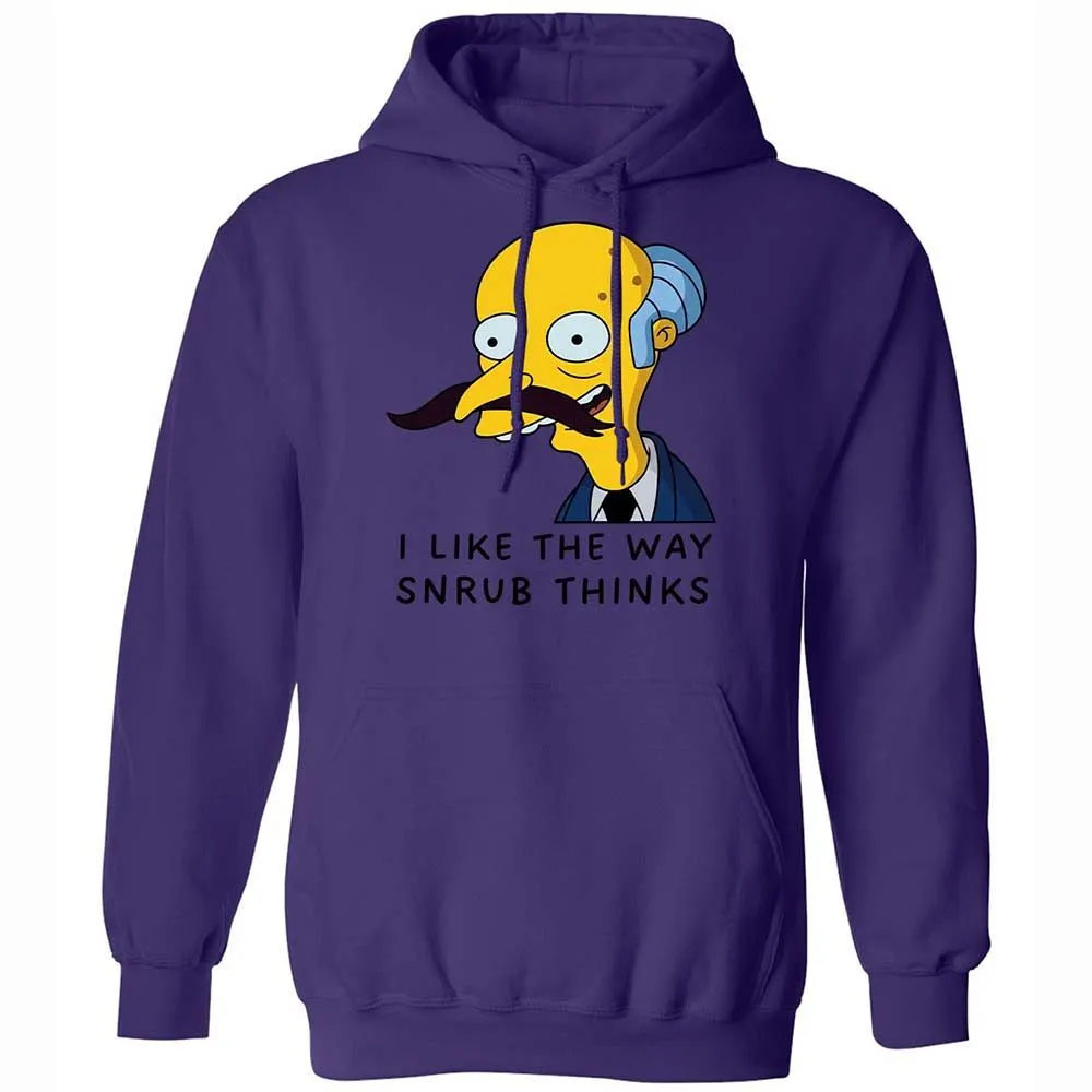 I Like the Way Snrub Thinks - Purple - 10
