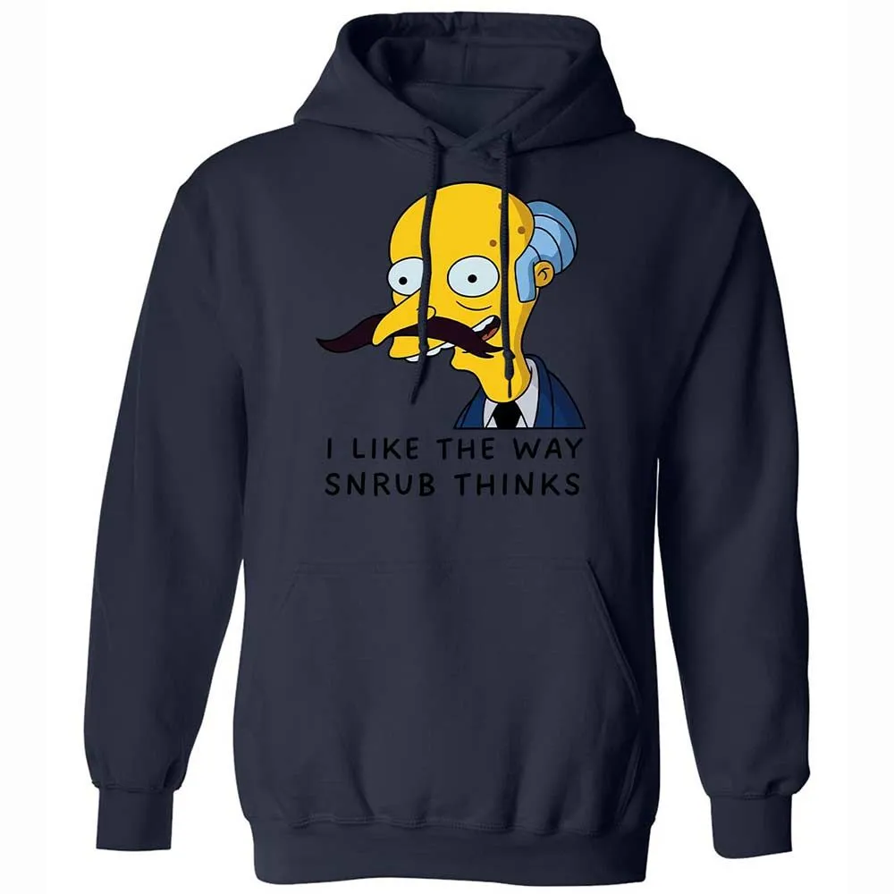 I Like the Way Snrub Thinks - Navy - 15