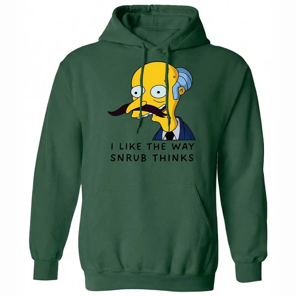 I Like the Way Snrub Thinks - Forest Green - 16