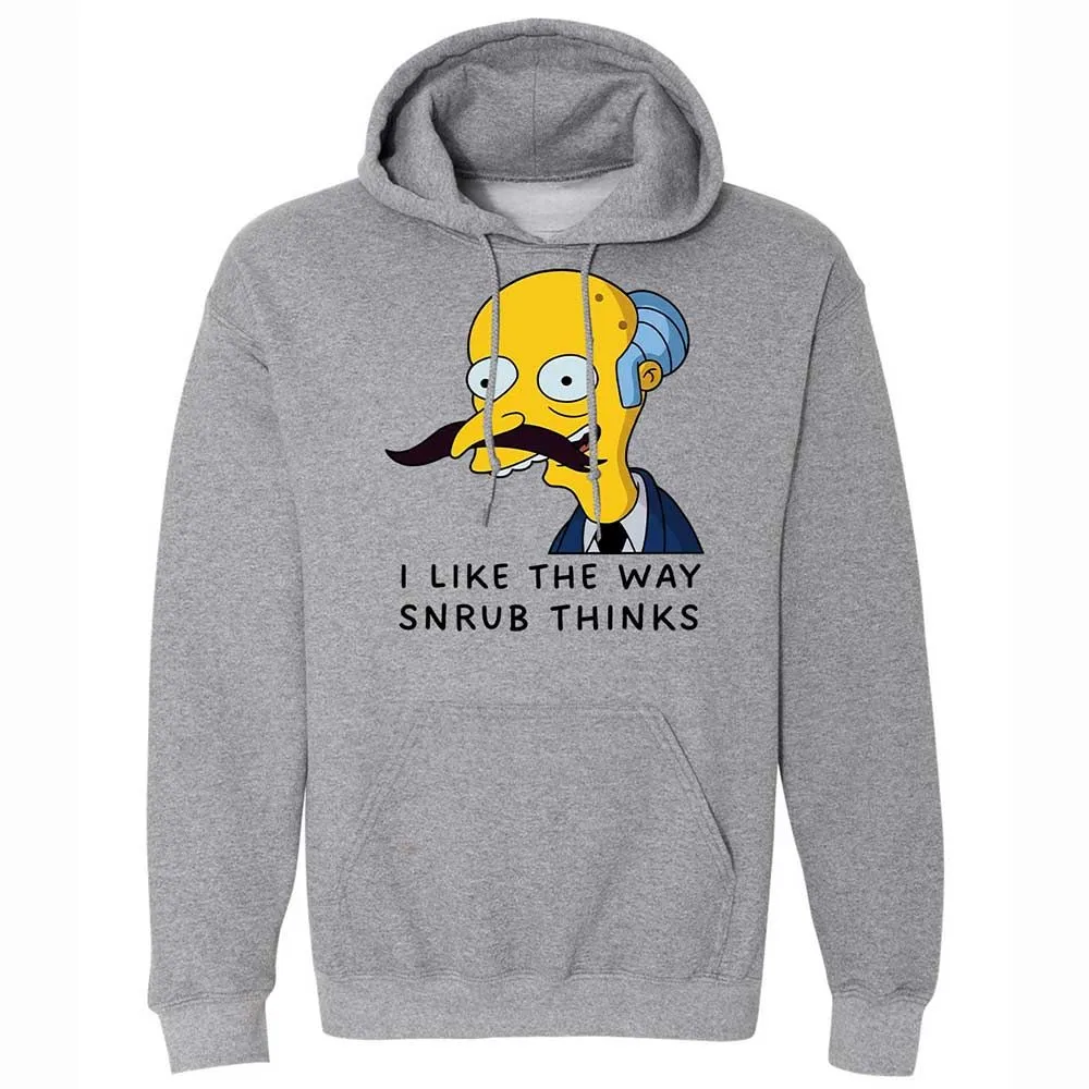 I Like the Way Snrub Thinks - Graphite Heather - 17