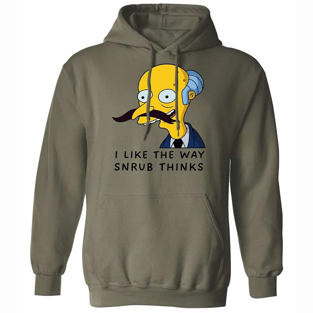 I Like the Way Snrub Thinks - Military Green - 21