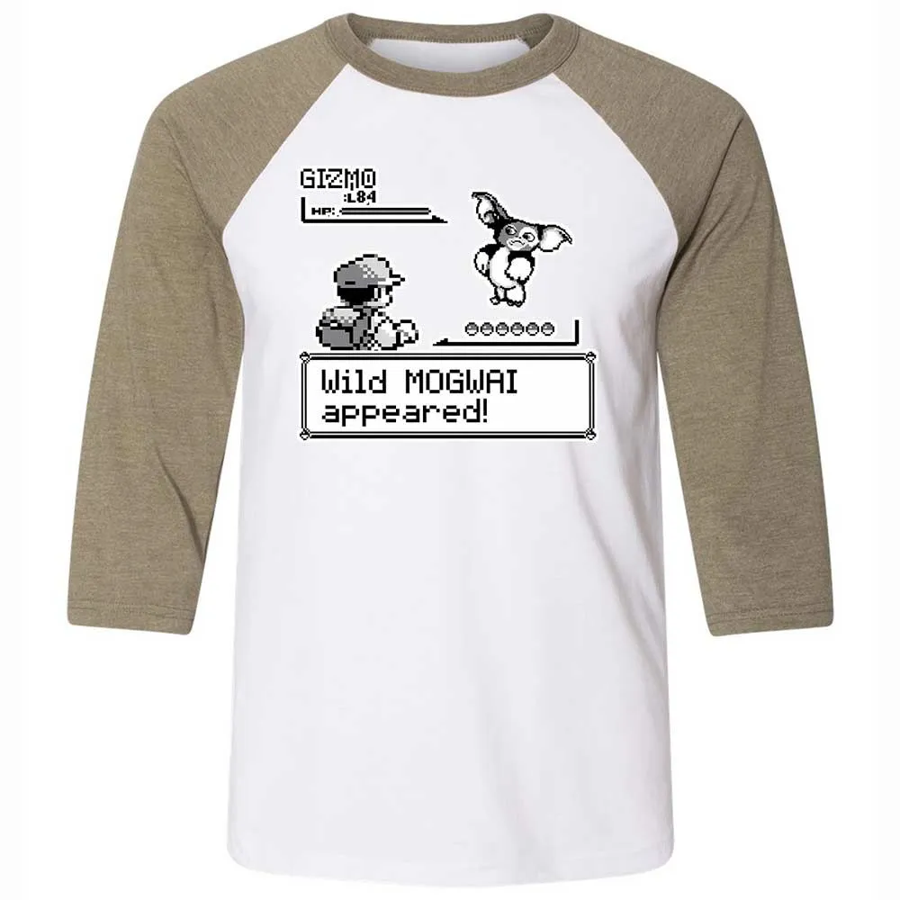 Wild Mogwai Appeared - White/Heather Olive - 4