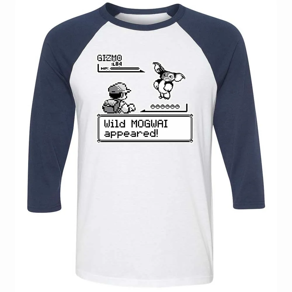 Wild Mogwai Appeared - White/Navy - 8