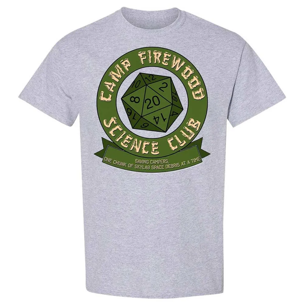 Camp Firewood Science Club - Sport Grey - 3