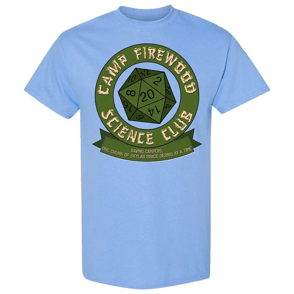 Camp Firewood Science Club - Carolina Blue - 4