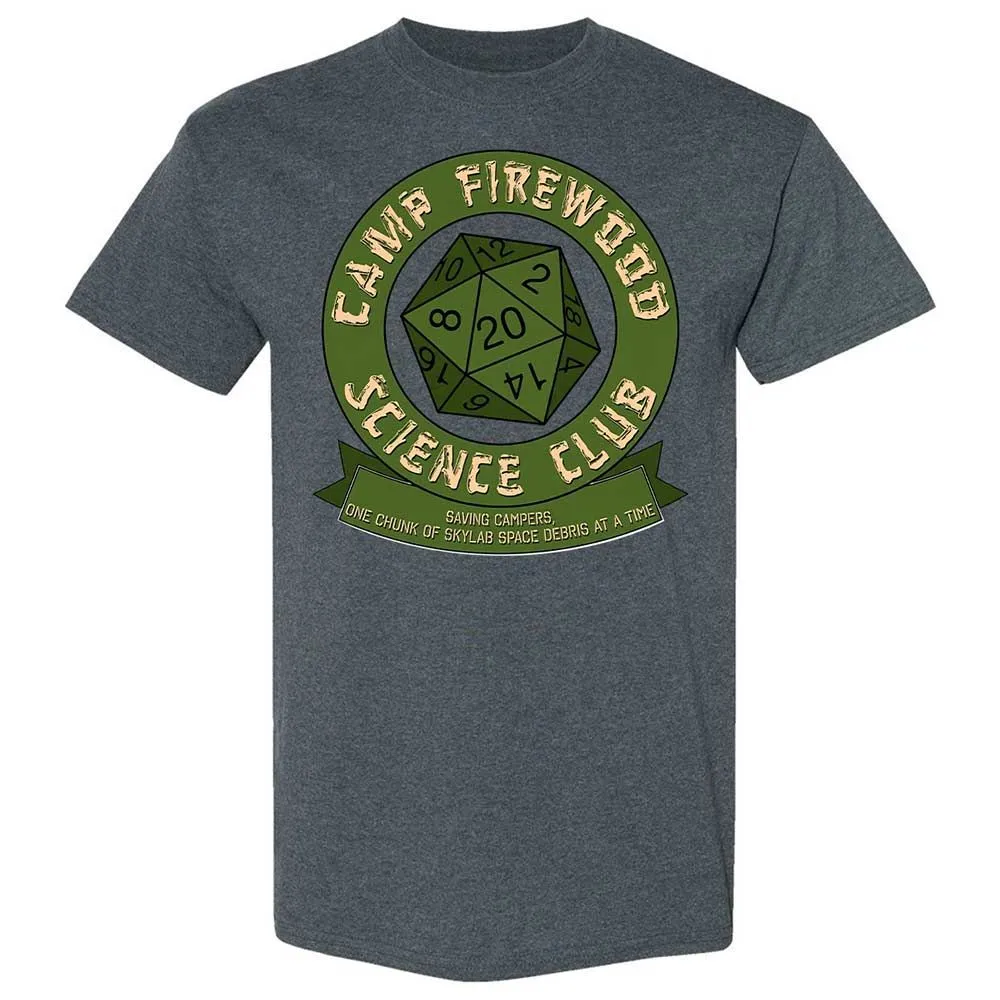 Camp Firewood Science Club - Dark Heather - 19