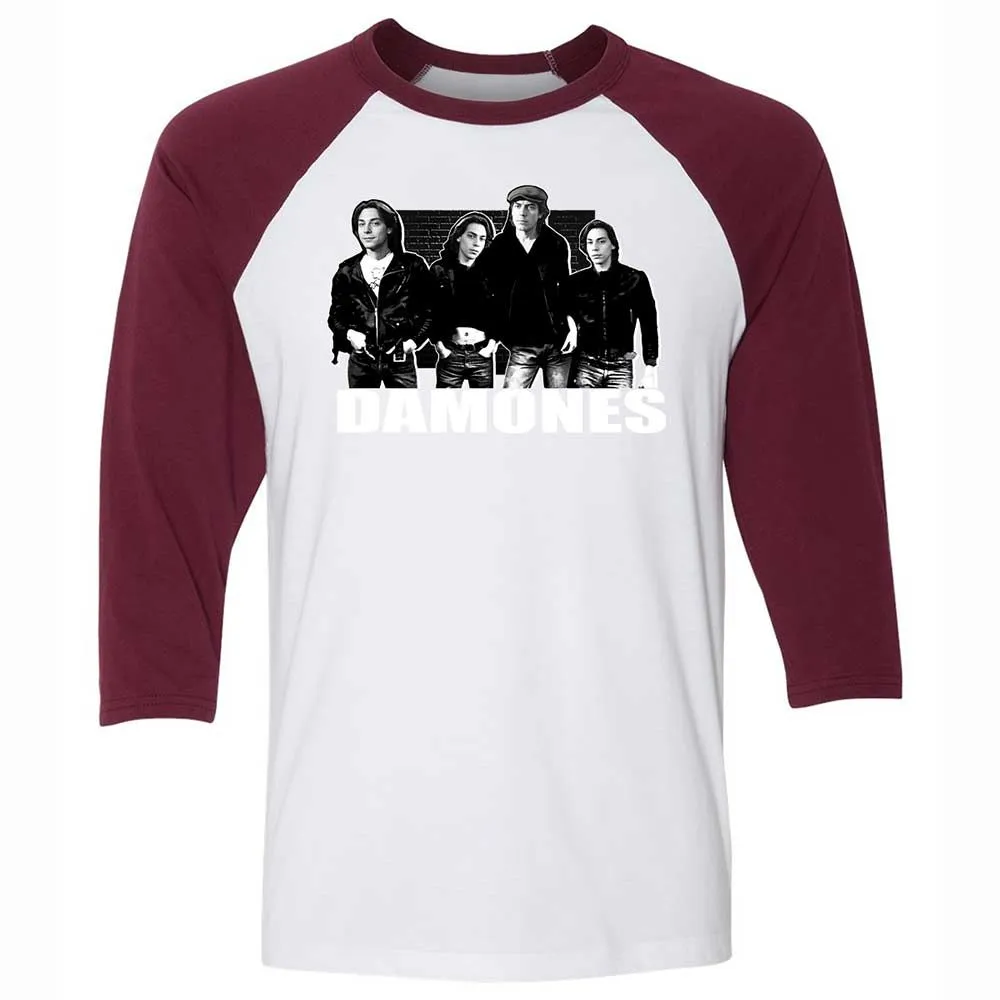 The Damones - White/Maroon - 7