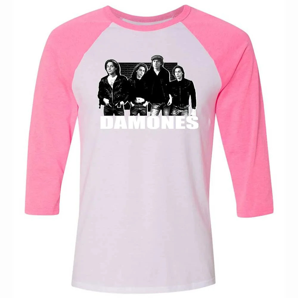 The Damones - White/Neon Pink - 12