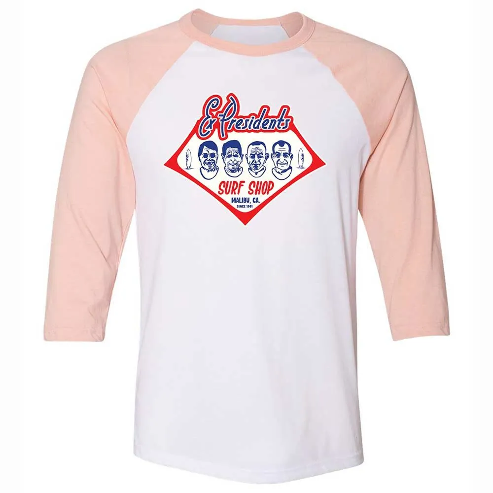 Ex-Presidents Surf Shop - White/Heather Peach - 5