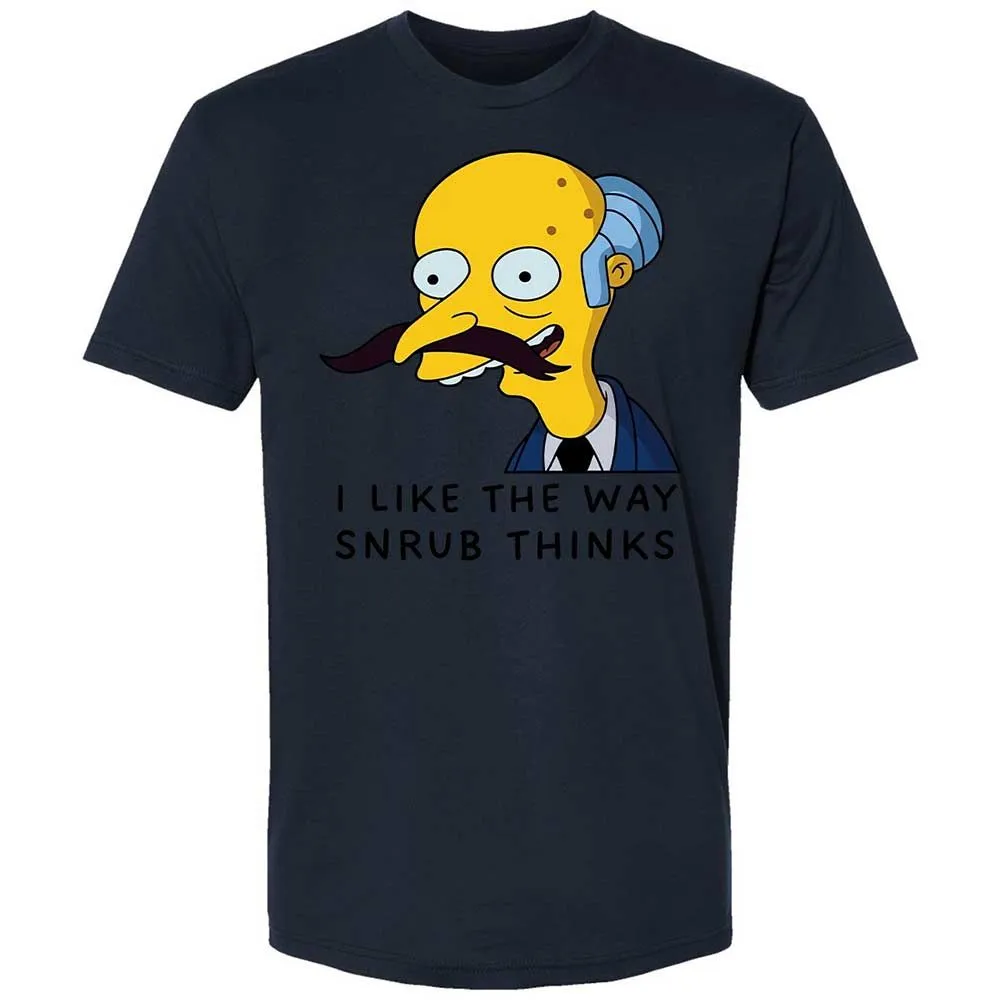 I Like the Way Snrub Thinks - Midnight Navy - 15