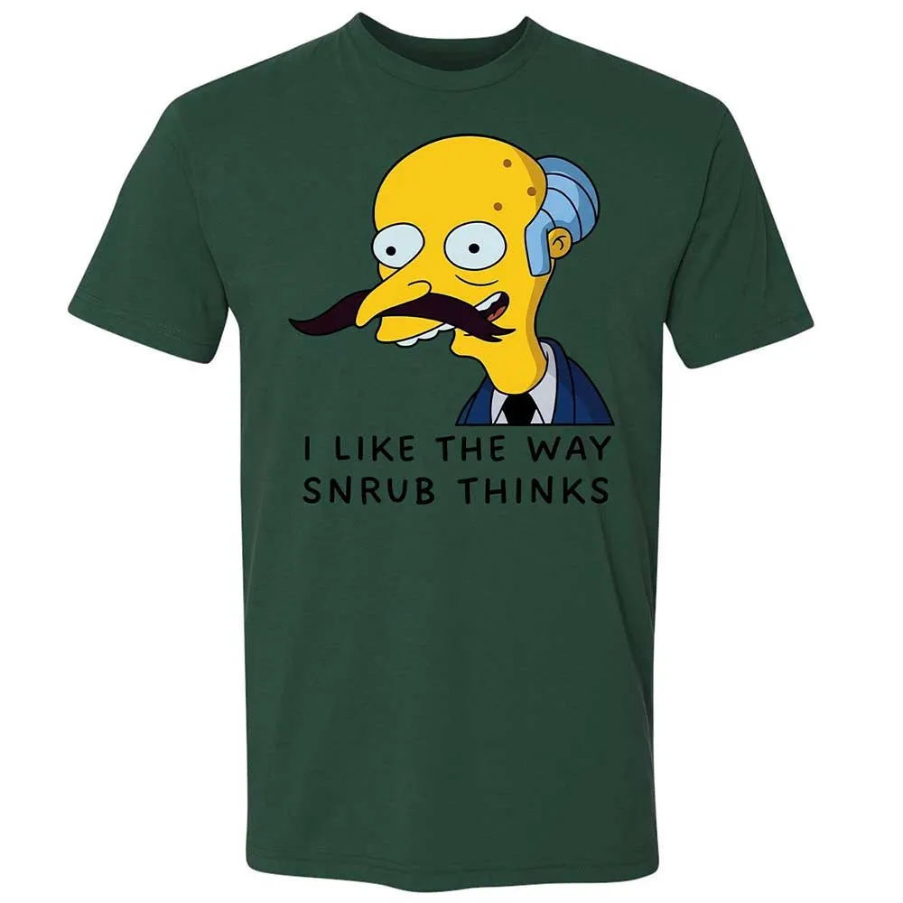 I Like the Way Snrub Thinks - Forest Green - 16