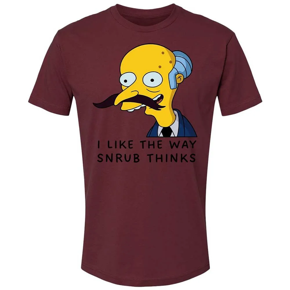 I Like the Way Snrub Thinks - Maroon - 19