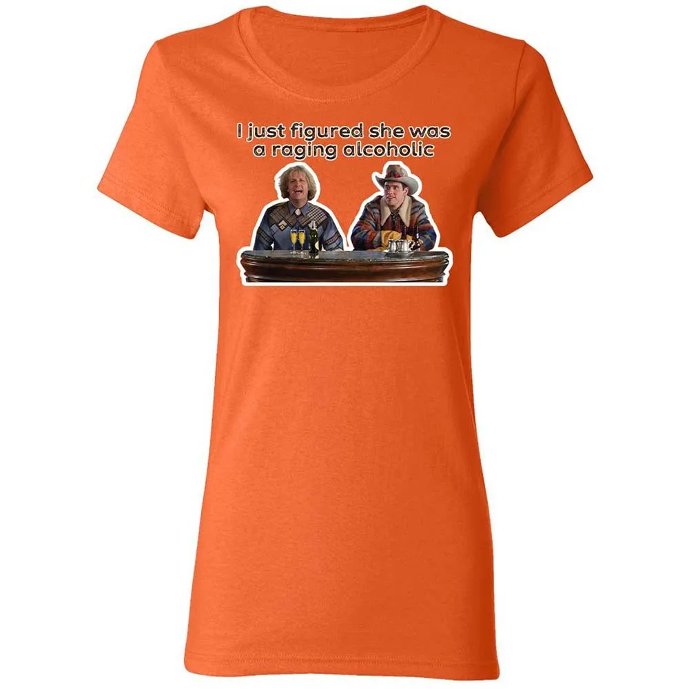 Women's T-Shirt - 4KC3NLHQ - Orange - 12