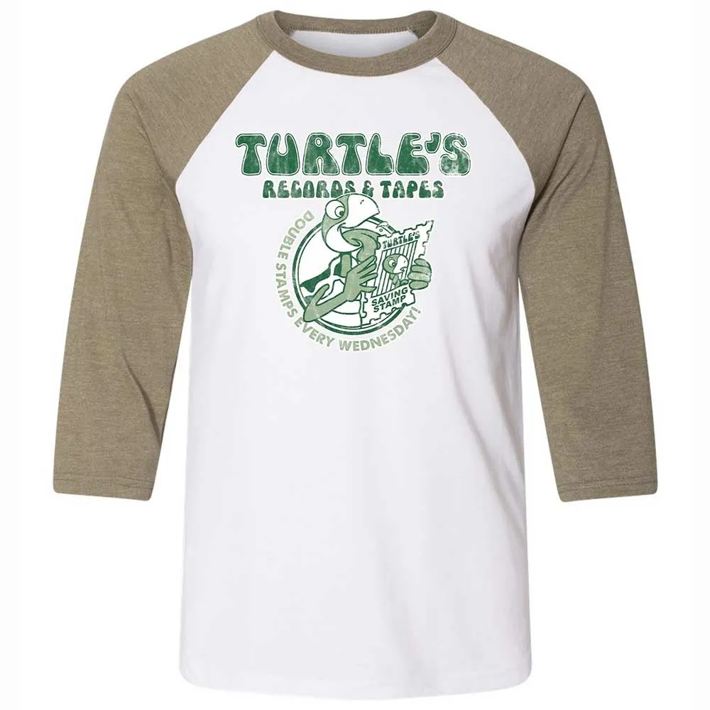 Turtle's Records and Tapes - White/Heather Olive - 4