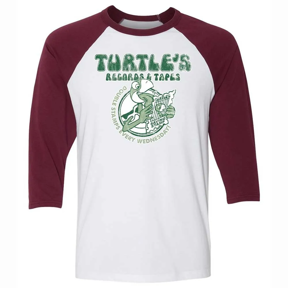 Turtle's Records and Tapes - White/Maroon - 7