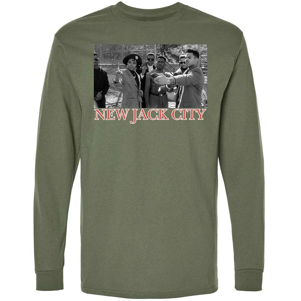 Long Sleeve T-Shirt - N15U82EH - Military Green - 9