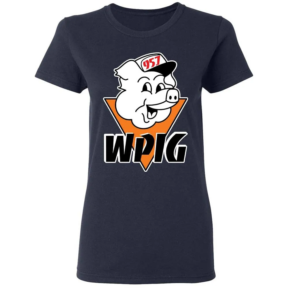 Wpig 95.7 Radio Station - Navy - 2