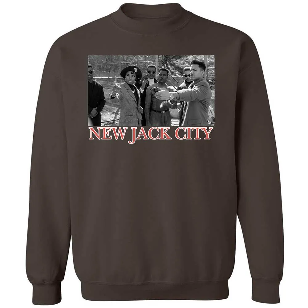 Classic Unisex Sweatshirt - HJZ7KQG5 - Dark Chocolate - 4