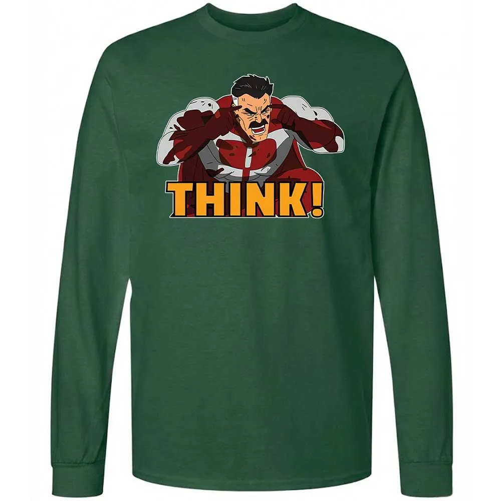 Long Sleeve T-Shirt - LC6DDVZ9 - Forest Green - 4