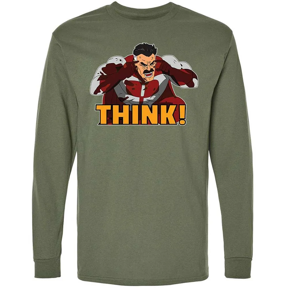 Long Sleeve T-Shirt - LC6DDVZ9 - Military Green - 9