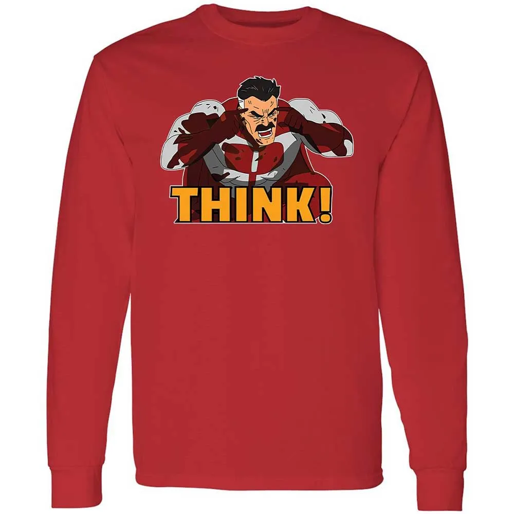 Long Sleeve T-Shirt - LC6DDVZ9 - Red - 11