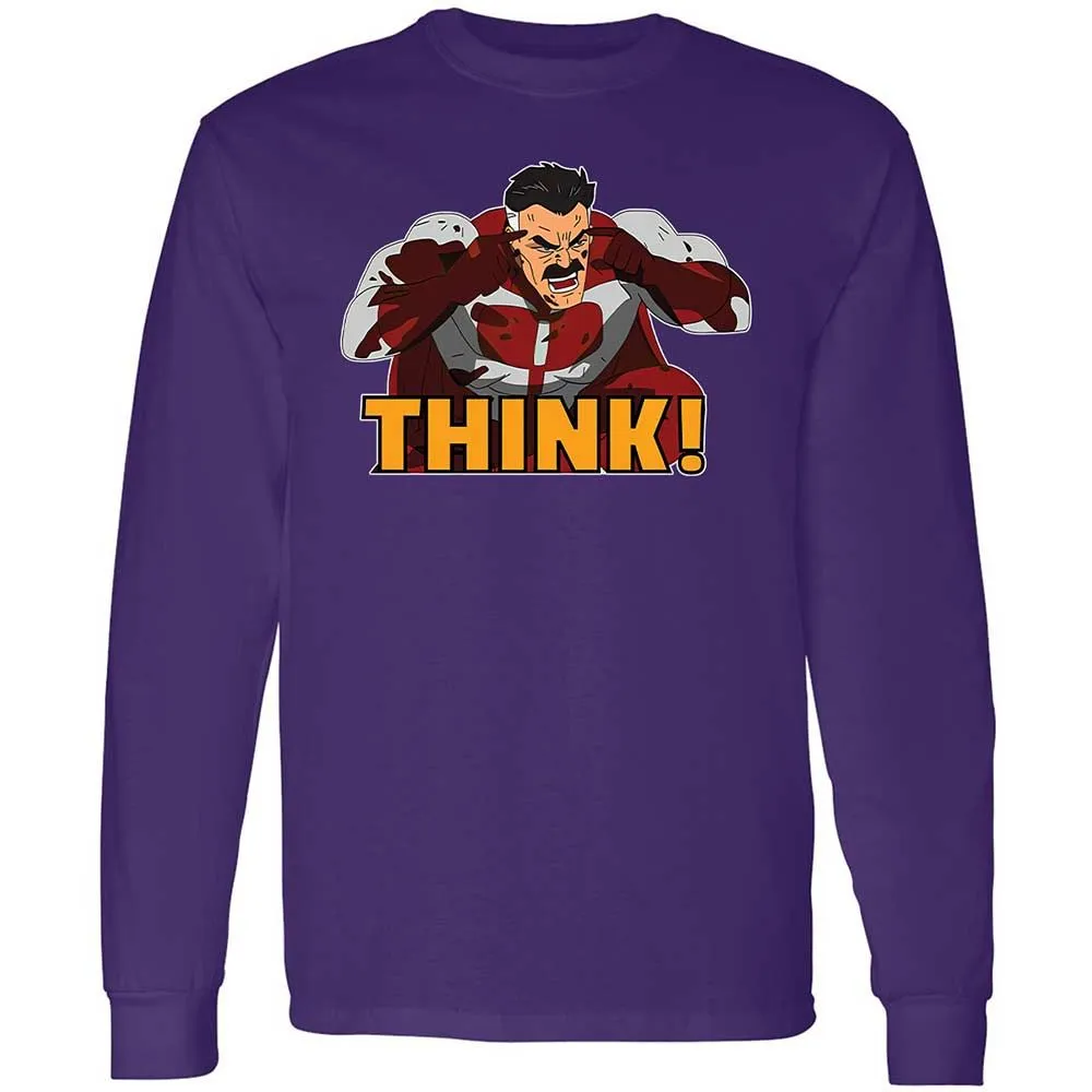 Long Sleeve T-Shirt - LC6DDVZ9 - Purple - 12