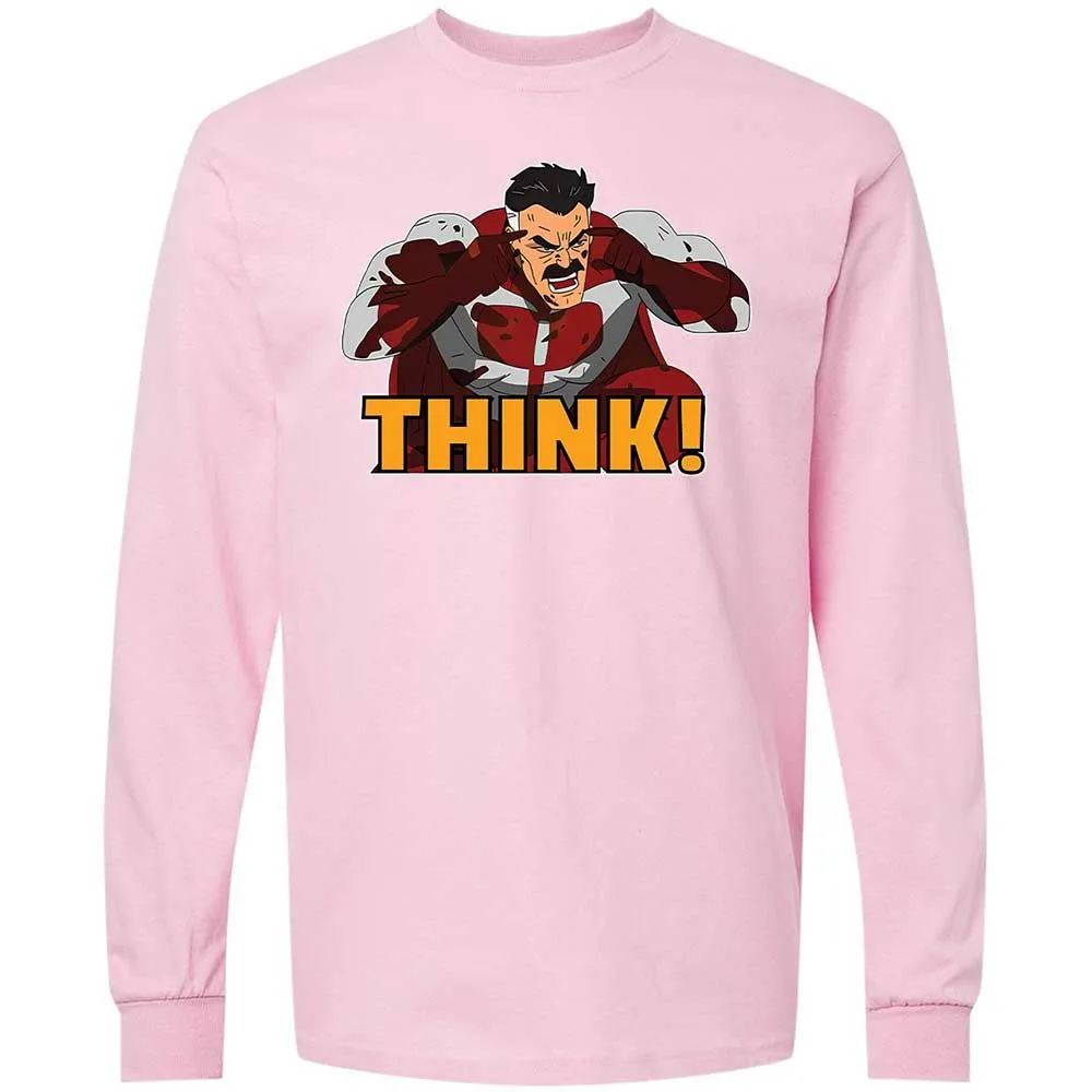 Long Sleeve T-Shirt - LC6DDVZ9 - Light Pink - 16