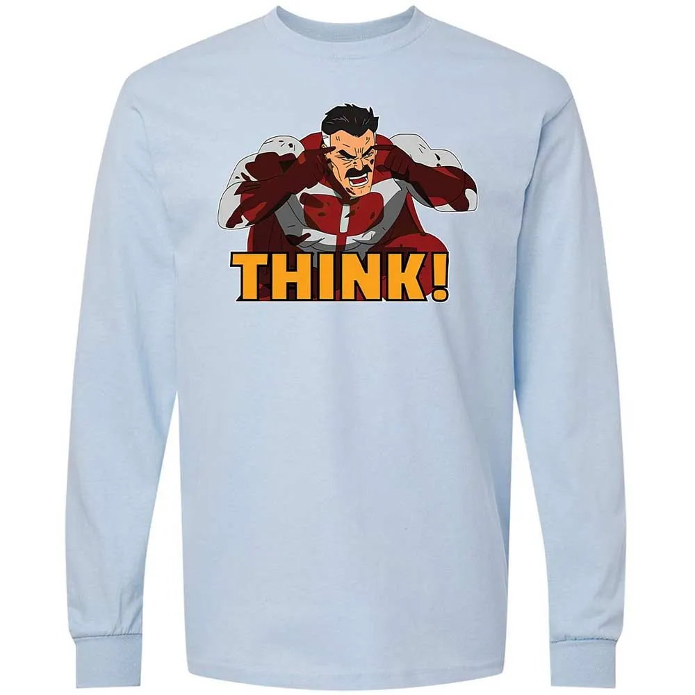 Long Sleeve T-Shirt - LC6DDVZ9 - Light Blue - 18