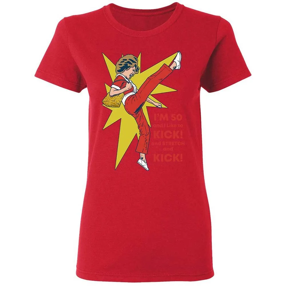 Women's T-Shirt - P65HZZGV - Red - 9