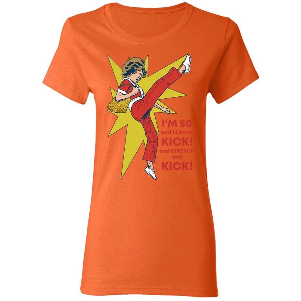 Women's T-Shirt - P65HZZGV - Orange - 12